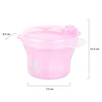 انباری شیرخشک رنگ صورتی پر رنگ برند کیکابو Kikkaboo