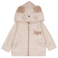 سویشرت طرح فندق رنگ کرم نیلی nili