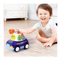 ماشین پلیس موزیکال کد 6108 هولی تویز Hulie Toys