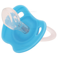 پستانک 18-6 ماه طرح انگلیسی رنگ آبی سواوینکس Suavinex