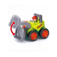 ماشین قدرتی بولدزر هولی تویز Huile Toys رنگ سبز