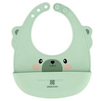 پیشبند سیلیکونی کوچک طرح خرس سبز کیکابو Kikkaboo