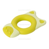 دندانگیر سیلیکونی رووکو Rovco طرح گربه رنگ سبز