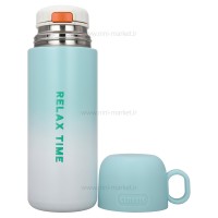 فلاسک آب 500 ميل رنگ سبز خارجی