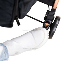 کالسکه تک تاشو qz1 رنگ مشکی بائوبائوهائو Baobaohao