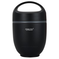 فلاسک غذا دو قسمتی رنگ مشکی pinkah