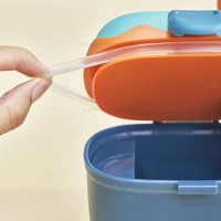 انباری شیرخشک رنگ سرمه ای روکو Rovco