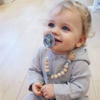 پستانک تکی لاتکس سایز 0 -6 ماه رنگ سبز فاقد جعبه بیبز Bibs