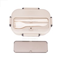 ظرف غذا تقسیم دار رنگ کرم خارجی