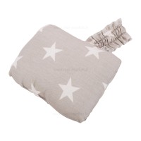 بالش شیردهی نوزاد طرح ستاره رنگ طوسی ای‌سایز Isiz