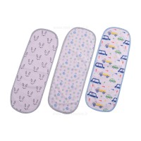 دستمال آروغگیر 3 عددی نوزاد طرح ماشین آبی ایس ایز Isiz