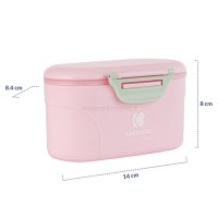 انباری شیرخشک 130 میل رنگ صورتی کیکابو Kikkaboo