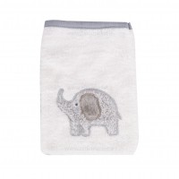 ست حوله 5 تیکه طرح فیل رنگ طوسی مادرکر mothercare