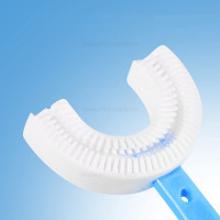 مسواک چرخشی U رنگ آبی برند خارجی