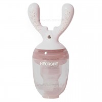 پستانک میوه‌خوری طرح شاخ گوزن رنگ صورتی هی‌اورشی Heorshe