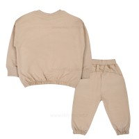 بلوز شلوار اسپرت رنگ نسکافه ای رابو Raboo