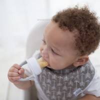 پستانک میوه خوری طوسی دکتر براون Drbrowns