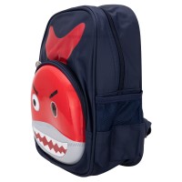 کوله پشتی بچه گانه فایبر طرح کوسه رنگ سرمه ای برند خارجی