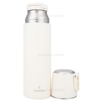 فلاسک آب رنگ کرم 500 میل yes water