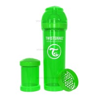 شیشه شیر 330 میل سبز تویست شیک Twistshake