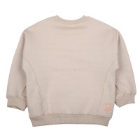 بلوز شلوار دخترانه طرح گل لاله رنگ کرم برند رابو Raboo