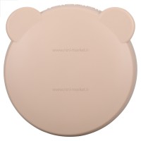 کاسه درب دار سیلیکونی رنگ کرم مینیک اوی اوی Minik Oioi