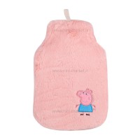 کیسه آب گرم پولیشی رنگ گلبهی برند خارجی