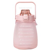 بطری آب 1400 ميل رنگ صورتی خارجی