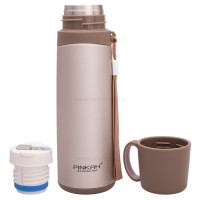 فلاسک آب استيل رنگ نسکافه اي پینکا Pinkah