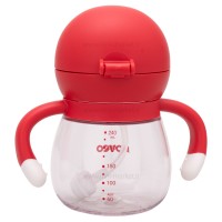 لیوان نی دار 240 میل رنگ قرمز رووکو Rovco