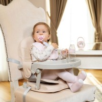 صندلی غذا پرتابل مدل PAPPO رنگ سبز کیکابو KIKKABOO