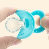 پستانک سیلیکونی طرح آناناس رنگ سبز بیبی سیل Babisil