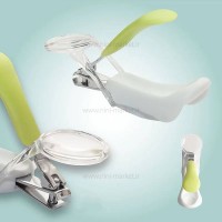 ناخنگیر ذره بین دار رنگ سبز – سفید مون Moon