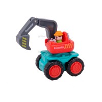 ماشین قدرتی جرثقیل قرمز کد 3116 برند هولی تویز huile toys