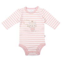 زيردکمه آستین بلند طرح بالرین رنگ صورتی نيلي Nili