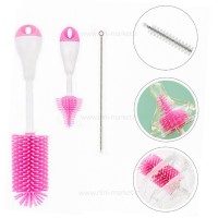 شيشه شور سیلیکونی جديد رنگ صورتی چیکو Chicco