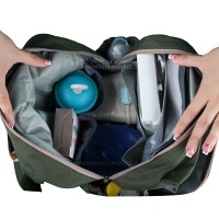 ساک لوازم کوله نوزاد رنگ سبز Elele Life