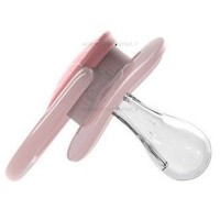 پستانک تکی درب دار طرح ستاره شناسی رنگ صورتی سایز 6 تا 0 ماه دکتربراون Dr.brown