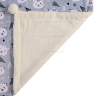 پتو دورپیچ مخمل طرح خرس برند کارترز Carters