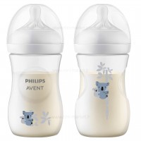 شیشه شیر 260 میل نچرال طرح کوالا فیلیپس اونت Philips Avent