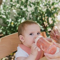 لیوان دسته دار 270 میل صورتی ساوینکس Suavinex