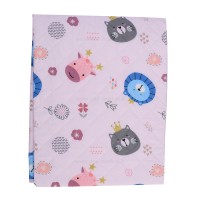 زیرانداز تعویض نوزاد طرح حیوانات صورتی بست بیبی Best Baby