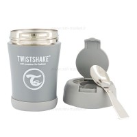 فلاسک غذا تویست شیک Twistshake طوسی