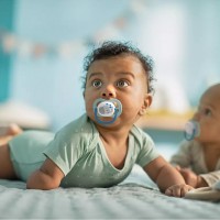 پستانک تکی الترا ایر طرح فیل سبز اونت Avent  (فاقد جعبه)