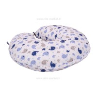 بالش شیردهی نوزاد طرح نهنگ رنگ آبی ایس ایز Isiz