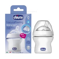 شیشه چیکو Chicco نچرال فیلینگ 0+ ماه 150 میل