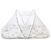 پشه بند مسافرتی کوچک طرح حیوانات رنگ آبی ایسیز