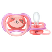 پستانک تکی الترا ایر +18 ماه اونت Avent طرح جوجه تیغی (فاقد جعبه)