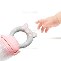 توری میوه خوری طرح خوک رنگ صورتی چیکو Chicco