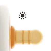 پستانک تک مناسب روز +3 ماه سری گرد هی اور شی Heorshe (فاقد جعبه)